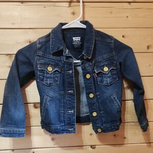 Levi's Blue Jean Jacket with Classic Trucker Style